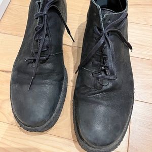 FLUEVOG NUBUCK LEATHER SHOES